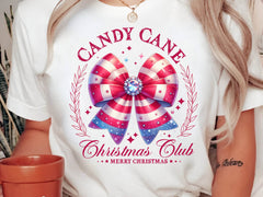 Candy Cane Christmas Club Retro Clipart Bundle - CraftNest - Digital Crafting and Art