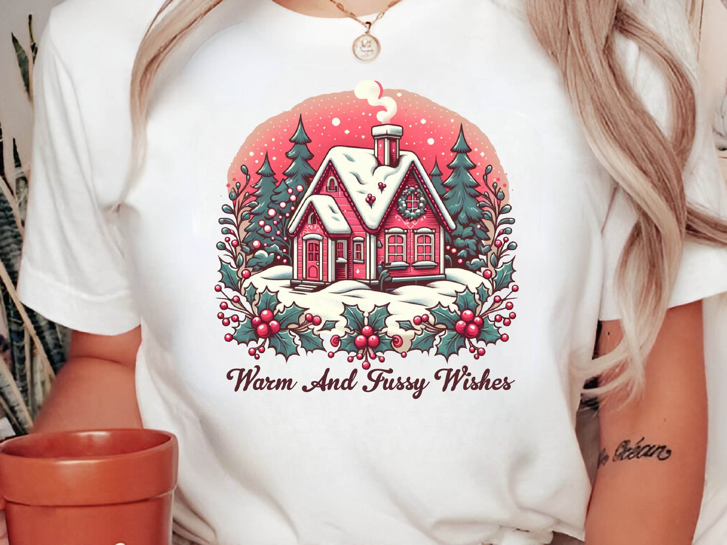 Warm And Fuzzy Wishes Merry Christmas Clipart Bundle - CraftNest - Digital Crafting and Art