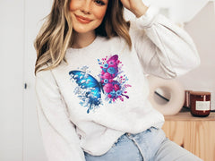 Butterfly Flowers Clipart Bundle 5 - CraftNest - Digital Crafting and Art