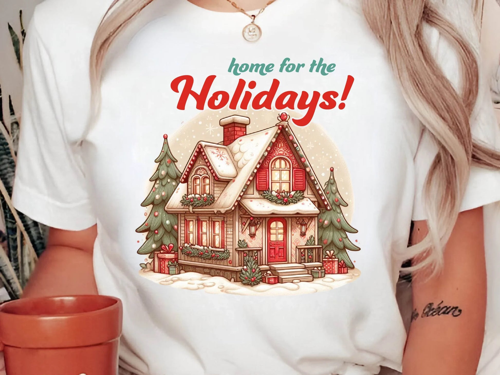 Vintage Christmas House Clipart Bundle - CraftNest - Digital Crafting and Art