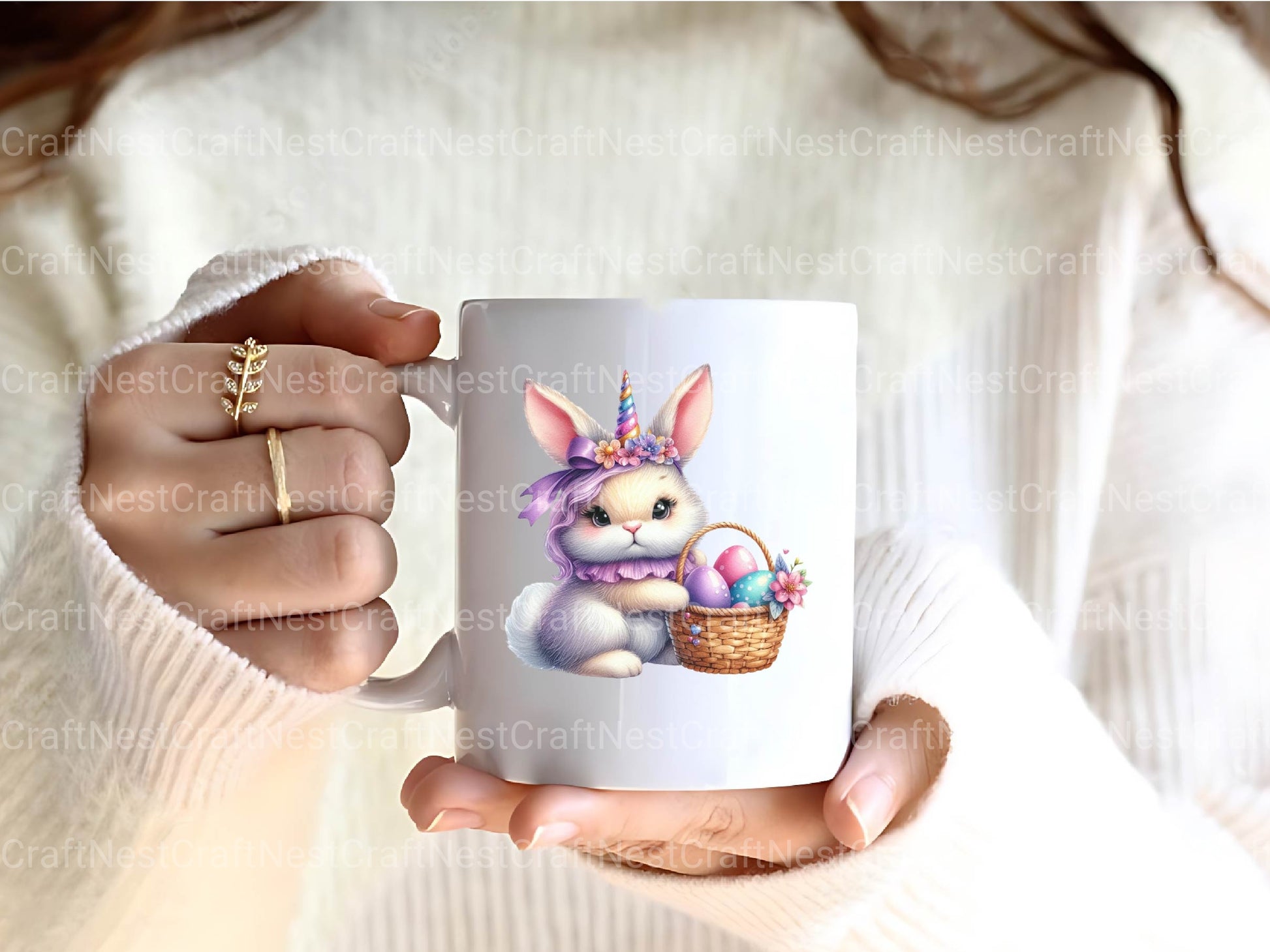 Unicorn Rabbit Clipart Bundle - CraftNest - Digital Crafting and Art