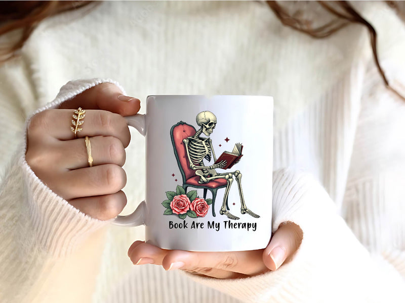 Book Are My Therapy Funny Book Lover Clipart Bundle - CraftNest - Digital Crafting and Art