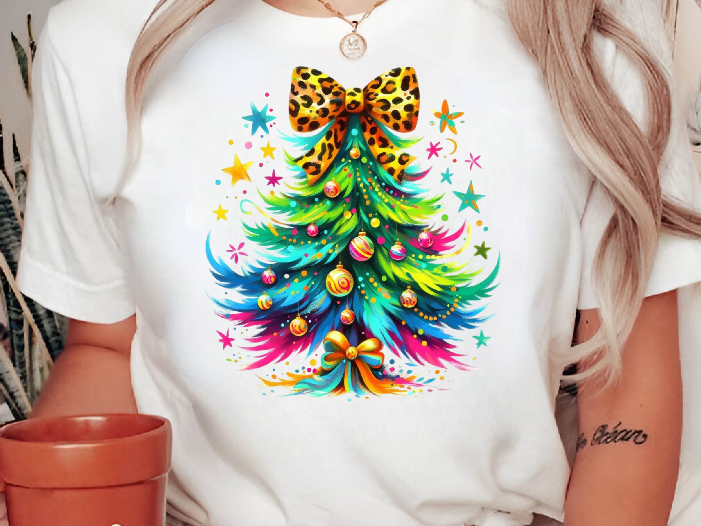 Coquette Christmas Tree Clipart Bundle - CraftNest - Digital Crafting and Art