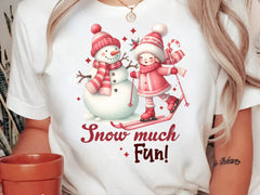 Cute Christmas Snowman Clipart Bundle - CraftNest - Digital Crafting and Art