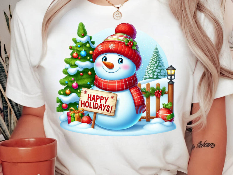 Christmas Western Snowman Clipart Bundle - CraftNest - Digital Crafting and Art