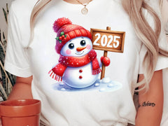 New Year Snowman Clipart Bundle - CraftNest - Digital Crafting and Art