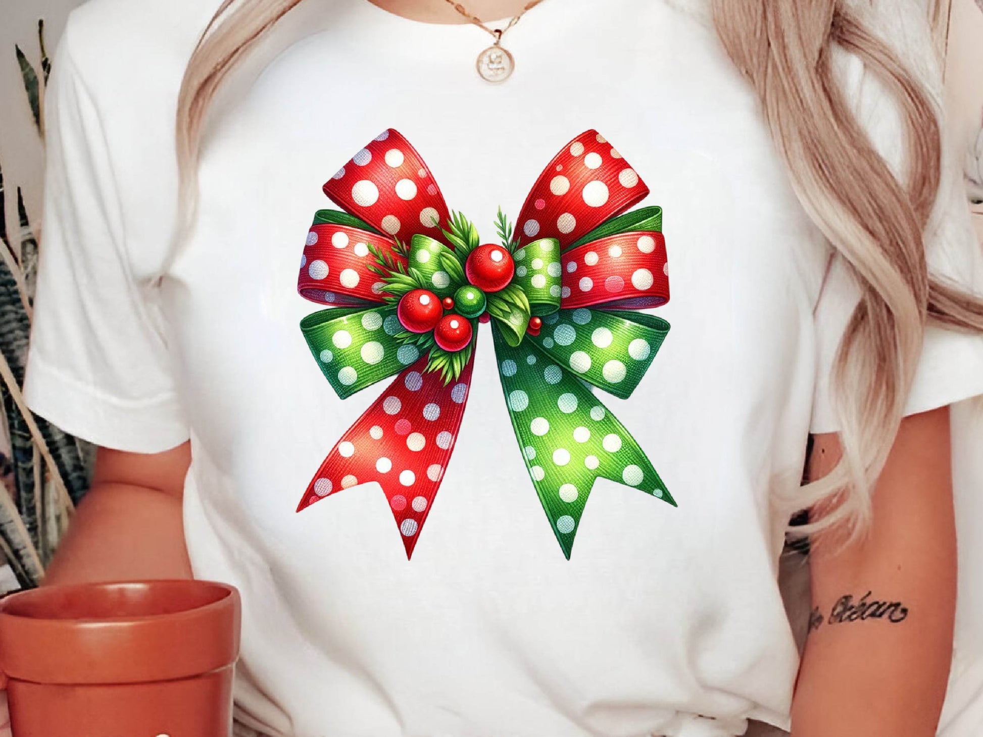 Christmas Coquette Bow Ribbon Girly Clipart Bundle - CraftNest - Digital Crafting and Art