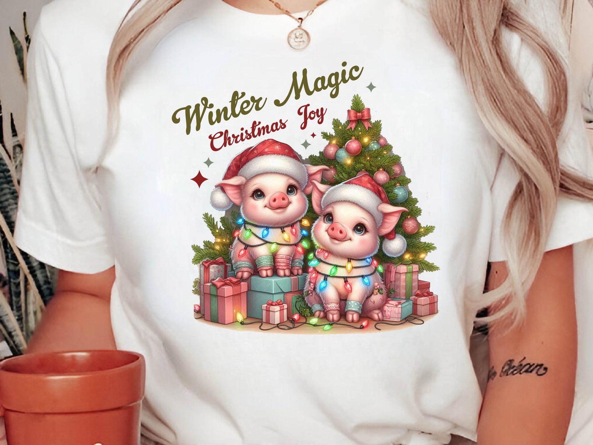 Winter Magic Christmas Joy Merry Clipart Bundle - CraftNest - Digital Crafting and Art