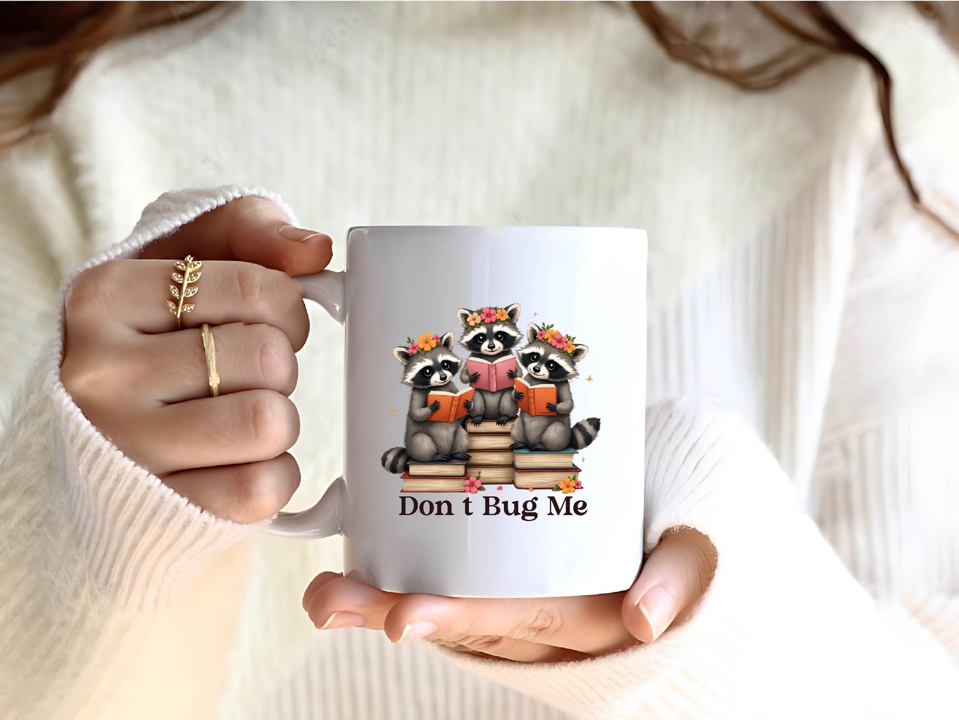 Don T Bug Me Funny Raccoon Bookish Clipart Bundle - CraftNest - Digital Crafting and Art