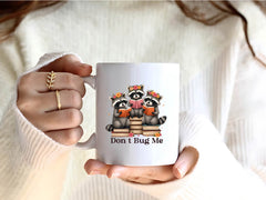 Don T Bug Me Funny Raccoon Bookish Clipart Bundle - CraftNest - Digital Crafting and Art