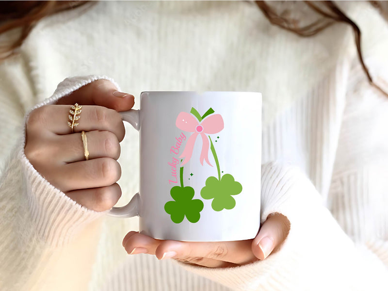 St Patricks Day Clovers Lucky Babe Clipart Bundle - CraftNest - Digital Crafting and Art