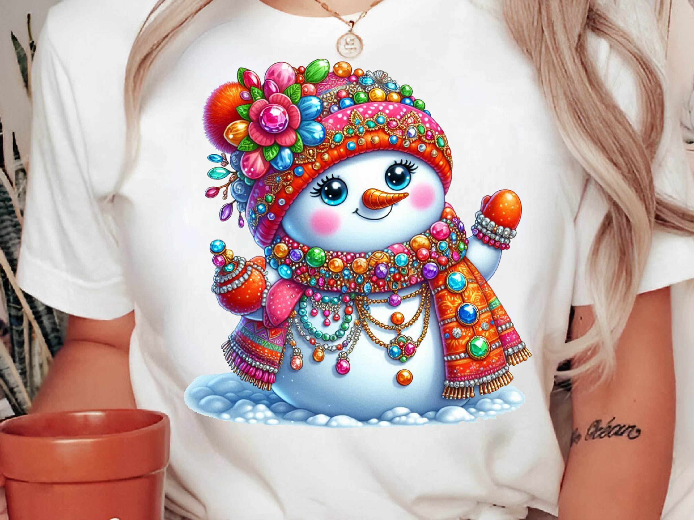 Snowman Christmas Clipart Bundle - CraftNest - Digital Crafting and Art