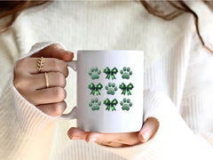 St Patricks Day Dog Cat Coquette Bow Clipart Bundle - CraftNest - Digital Crafting and Art