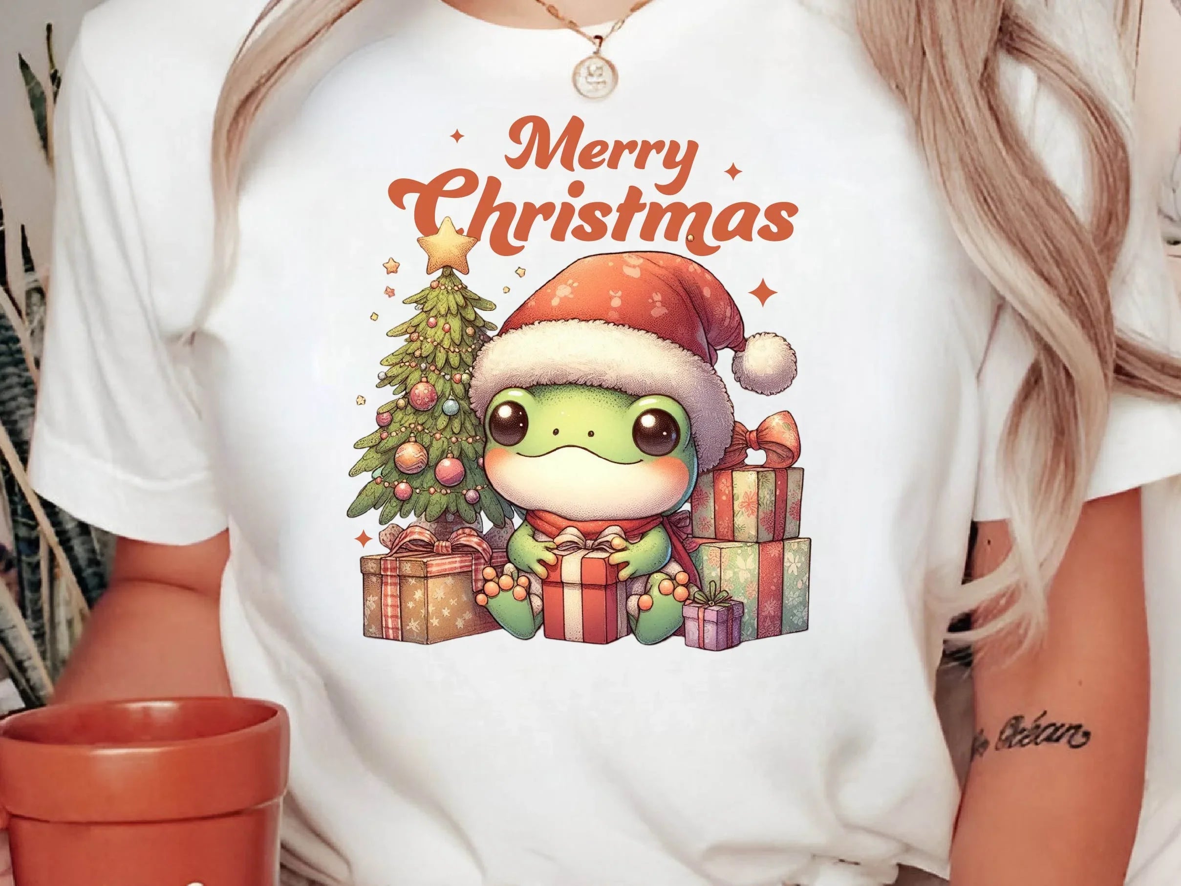 Frog Christmas Merry Christmas Clipart Bundle - CraftNest - Digital Crafting and Art