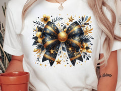 Gold Glitter Coquette Bow Clipart Bundle 3 - CraftNest - Digital Crafting and Art