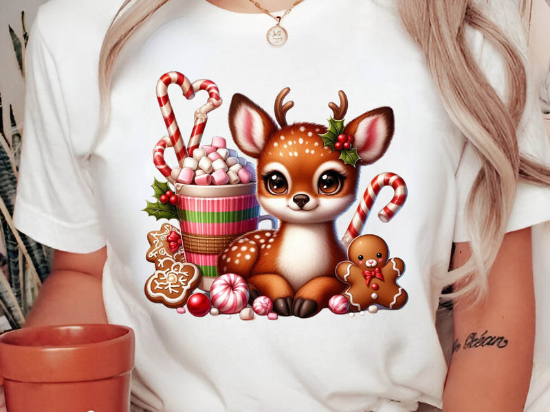 Christmas Deer Clipart Bundle - CraftNest - Digital Crafting and Art