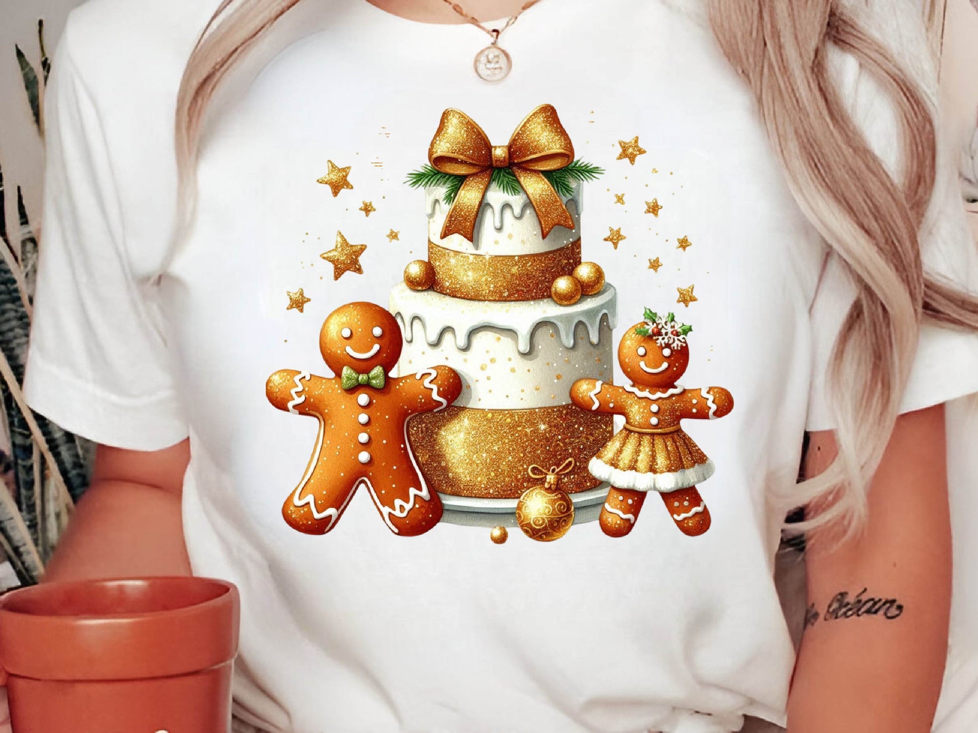 Cute Christmas Cake And Gingerbread Clipart Bundle - CraftNest - Digital Crafting and Art