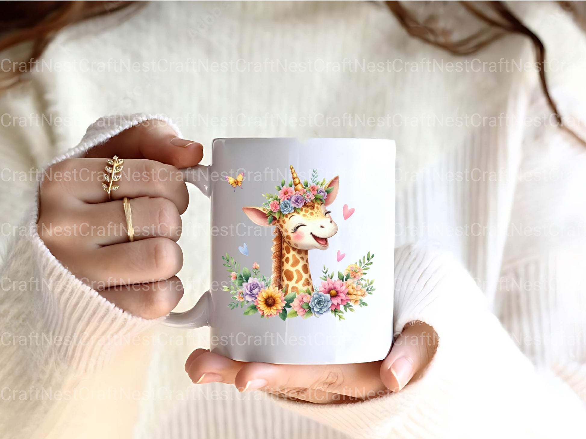 Unicorn Giraffe Clipart Bundle - CraftNest - Digital Crafting and Art