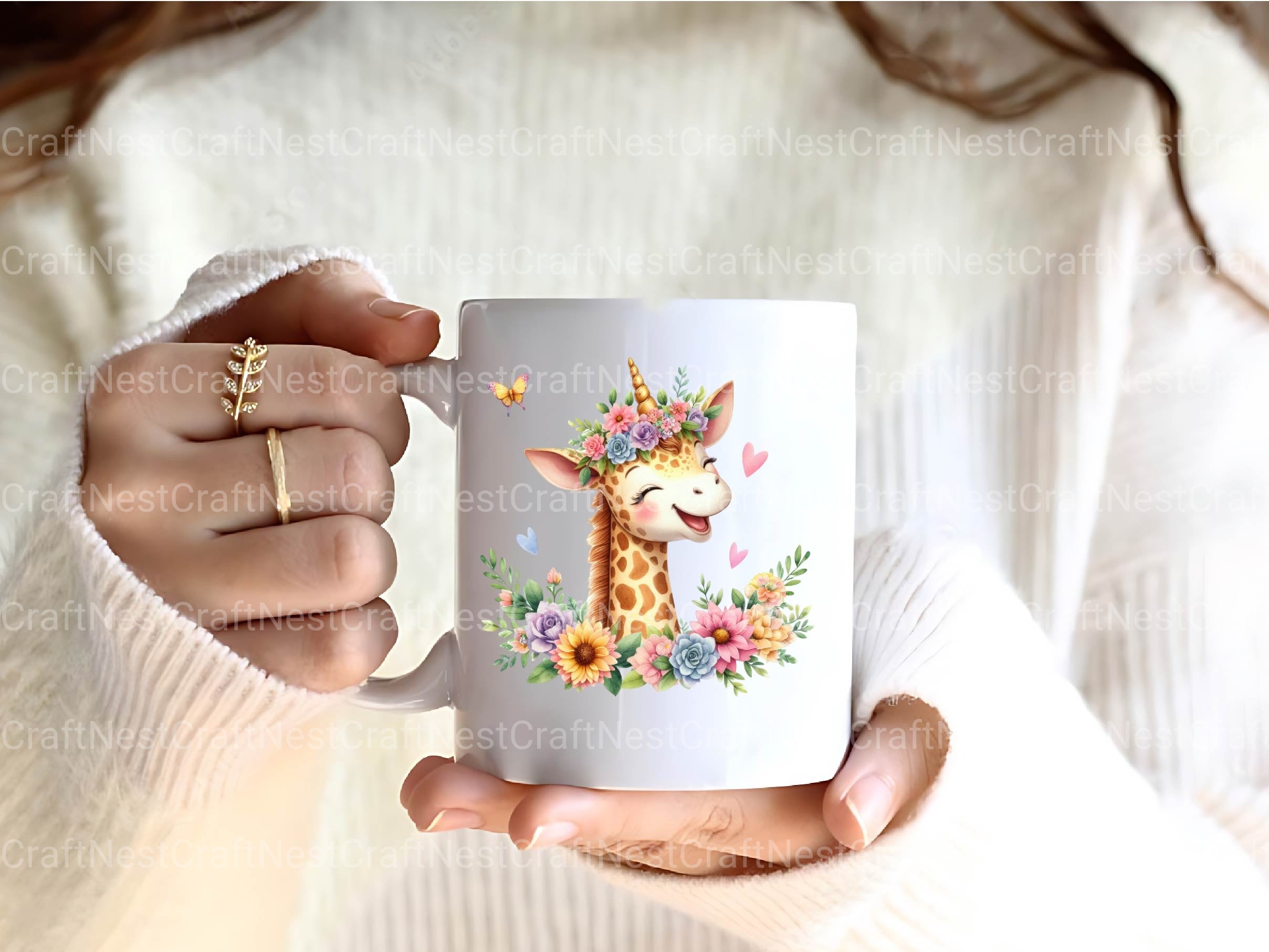 Unicorn Giraffe Clipart Bundle - CraftNest - Digital Crafting and Art