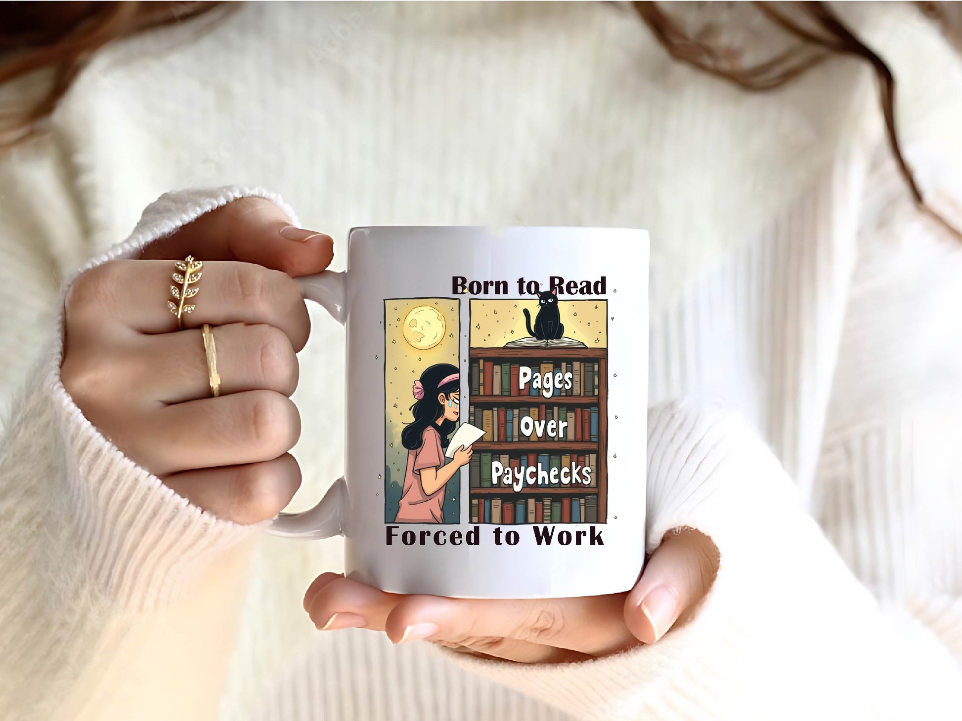 Born To Read Forced To Work Clipart Bundle - CraftNest - Digital Crafting and Art