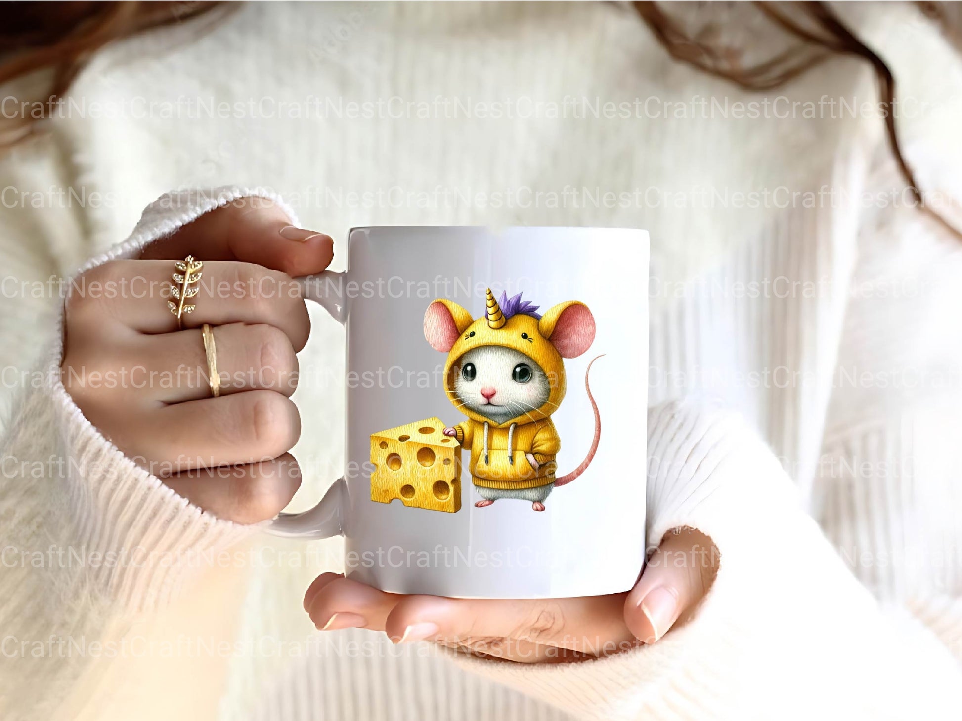 Unicorn Mouse Clipart Bundle - CraftNest - Digital Crafting and Art