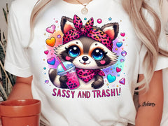 Sassy And Trashy Raccoon Clipart Bundle - CraftNest - Digital Crafting and Art