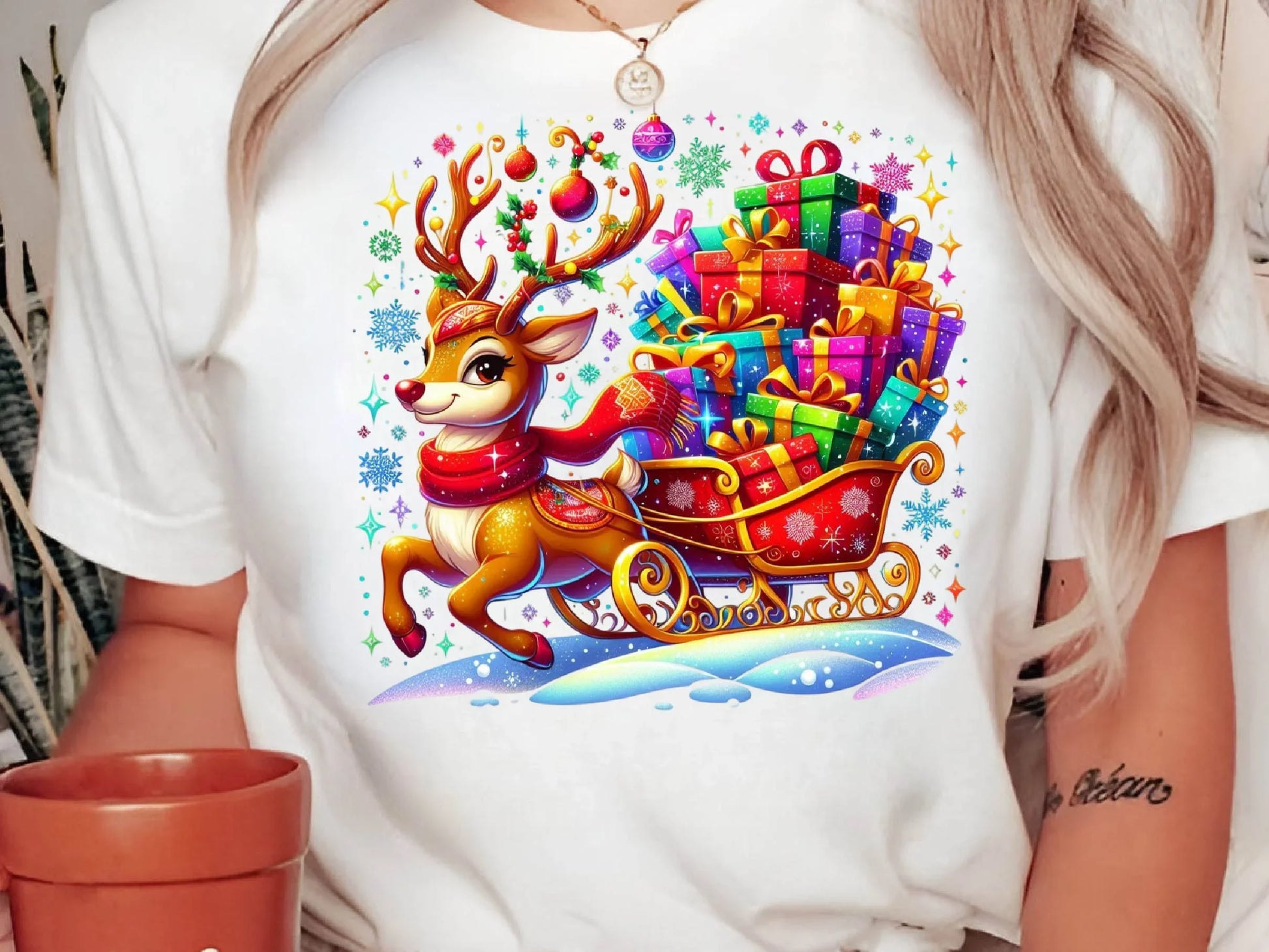 Festive Reindeer Clipart Bundle - CraftNest - Digital Crafting and Art