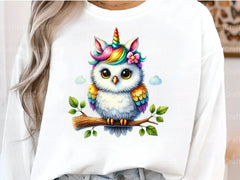 Unicorn Owl Clipart Bundle - CraftNest - Digital Crafting and Art