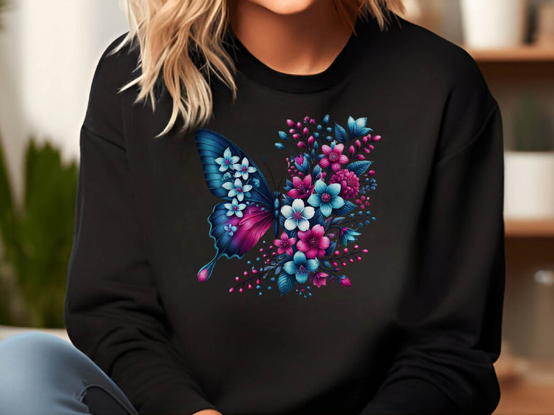 Butterfly Flowers Clipart Bundle 4 - CraftNest - Digital Crafting and Art