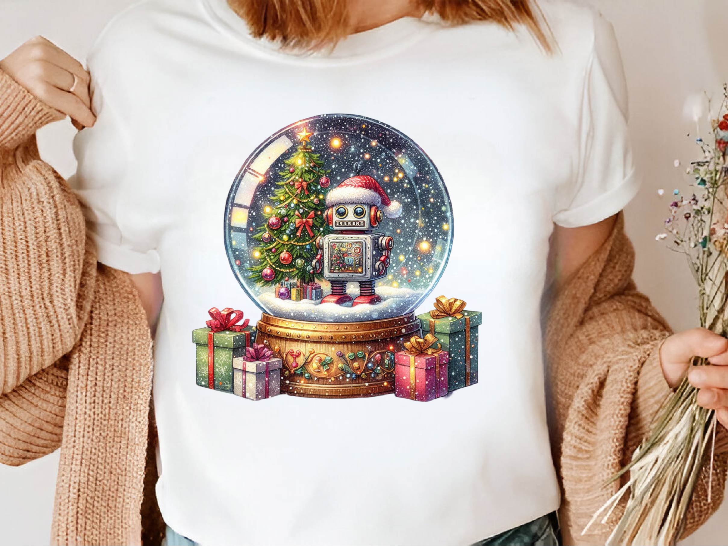 Merry And Bright Merry Christmas Clipart Bundle - CraftNest - Digital Crafting and Art