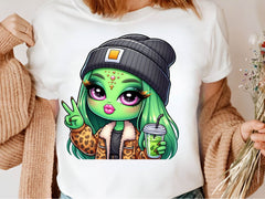 Christmas Girl Cute Boujee Clipart Bundle 4 - CraftNest - Digital Crafting and Art