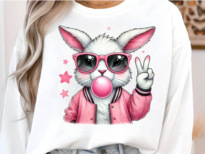 Coquette Bunny Easter Bunny Clipart Bundle 1 - CraftNest - Digital Crafting and Art