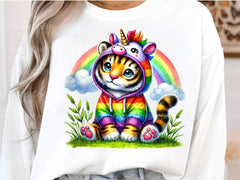 Unicorn Tiger Clipart Bundle - CraftNest - Digital Crafting and Art