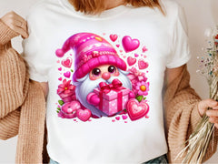 Pink Valentines Gnomes Clipart Bundle - CraftNest - Digital Crafting and Art