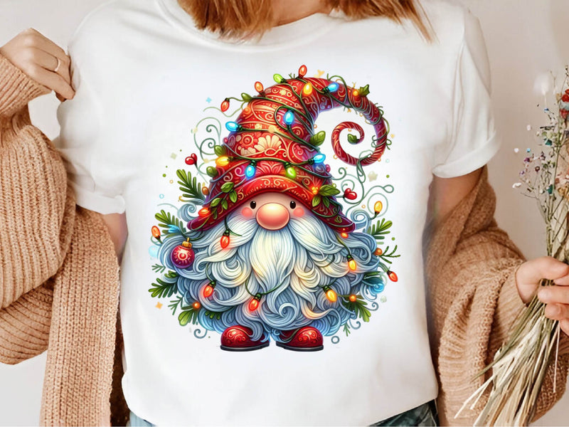 Christmas Gnome Light Clipart Bundle - CraftNest - Digital Crafting and Art