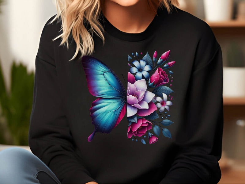 Butterfly Flowers Clipart Bundle 6 - CraftNest - Digital Crafting and Art