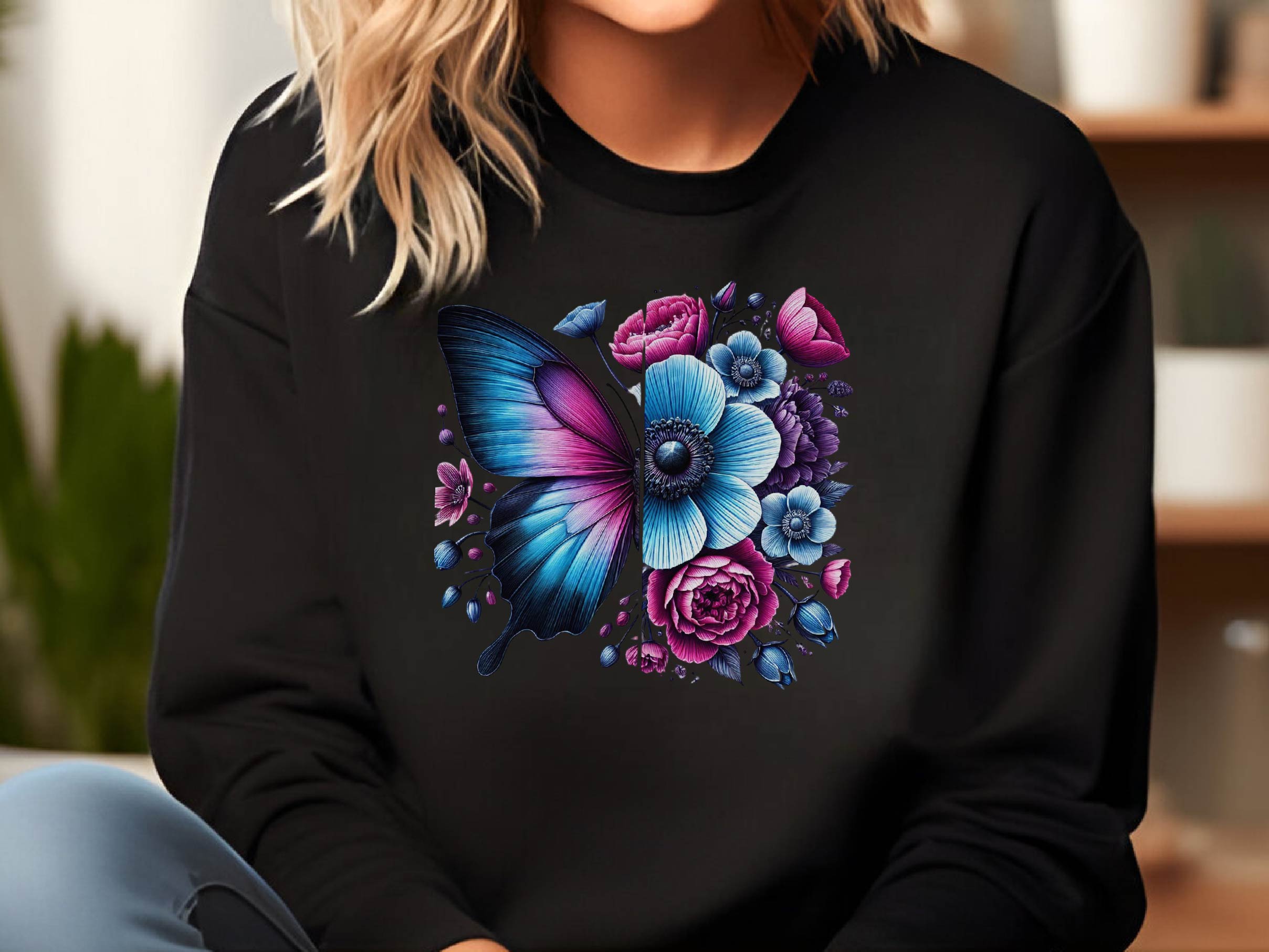 Butterfly Flowers Clipart Bundle 11 - CraftNest - Digital Crafting and Art