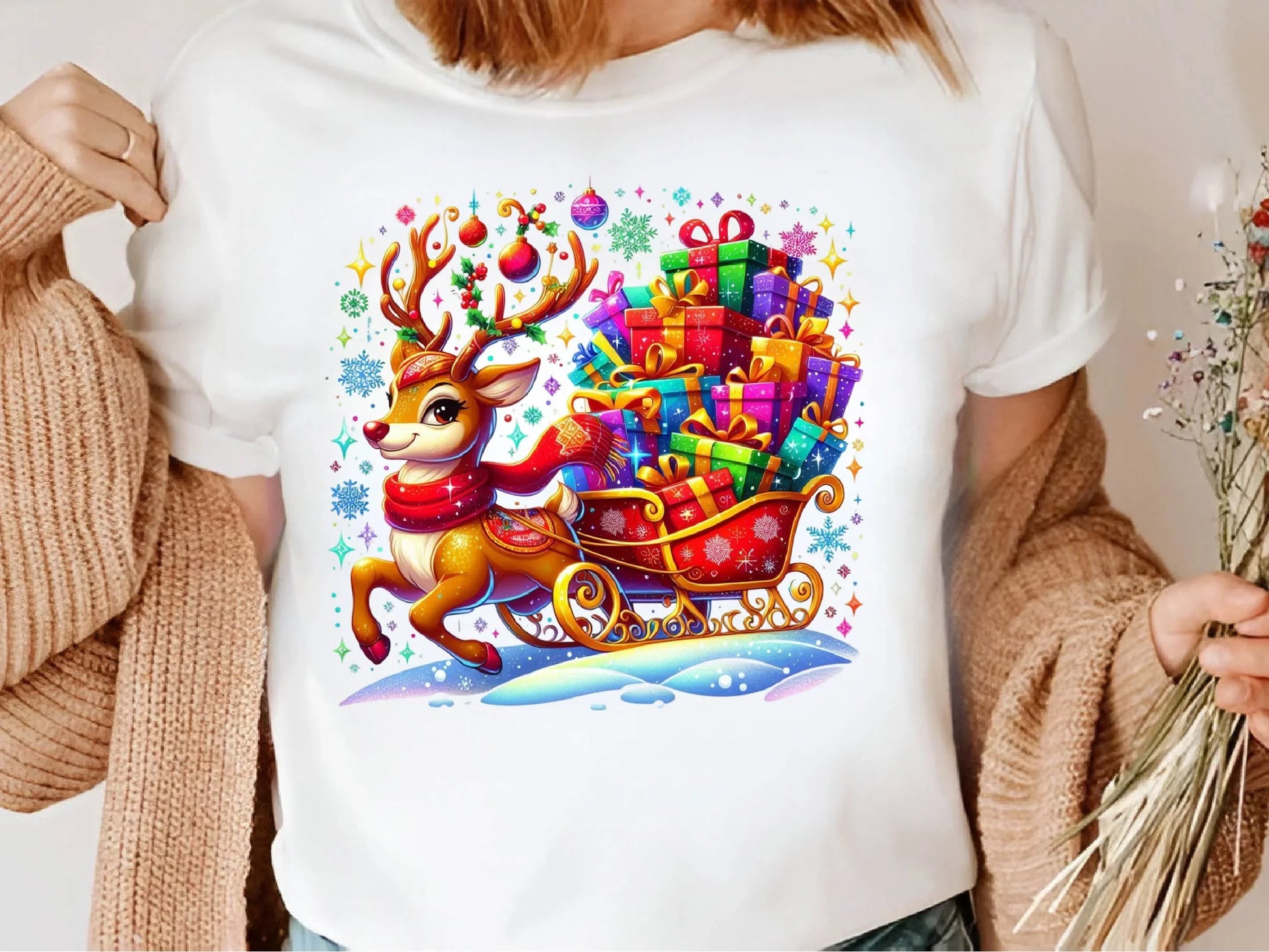 Festive Reindeer Clipart Bundle - CraftNest - Digital Crafting and Art