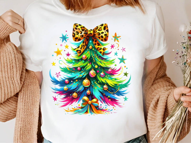 Coquette Christmas Tree Clipart Bundle - CraftNest - Digital Crafting and Art