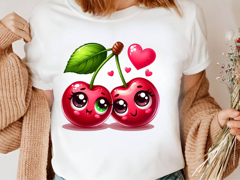 Cute Cherry Clipart Bundle - CraftNest - Digital Crafting and Art