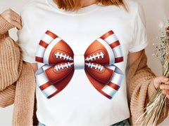 Football Coquette Bow Clipart Bundle - CraftNest - Digital Crafting and Art