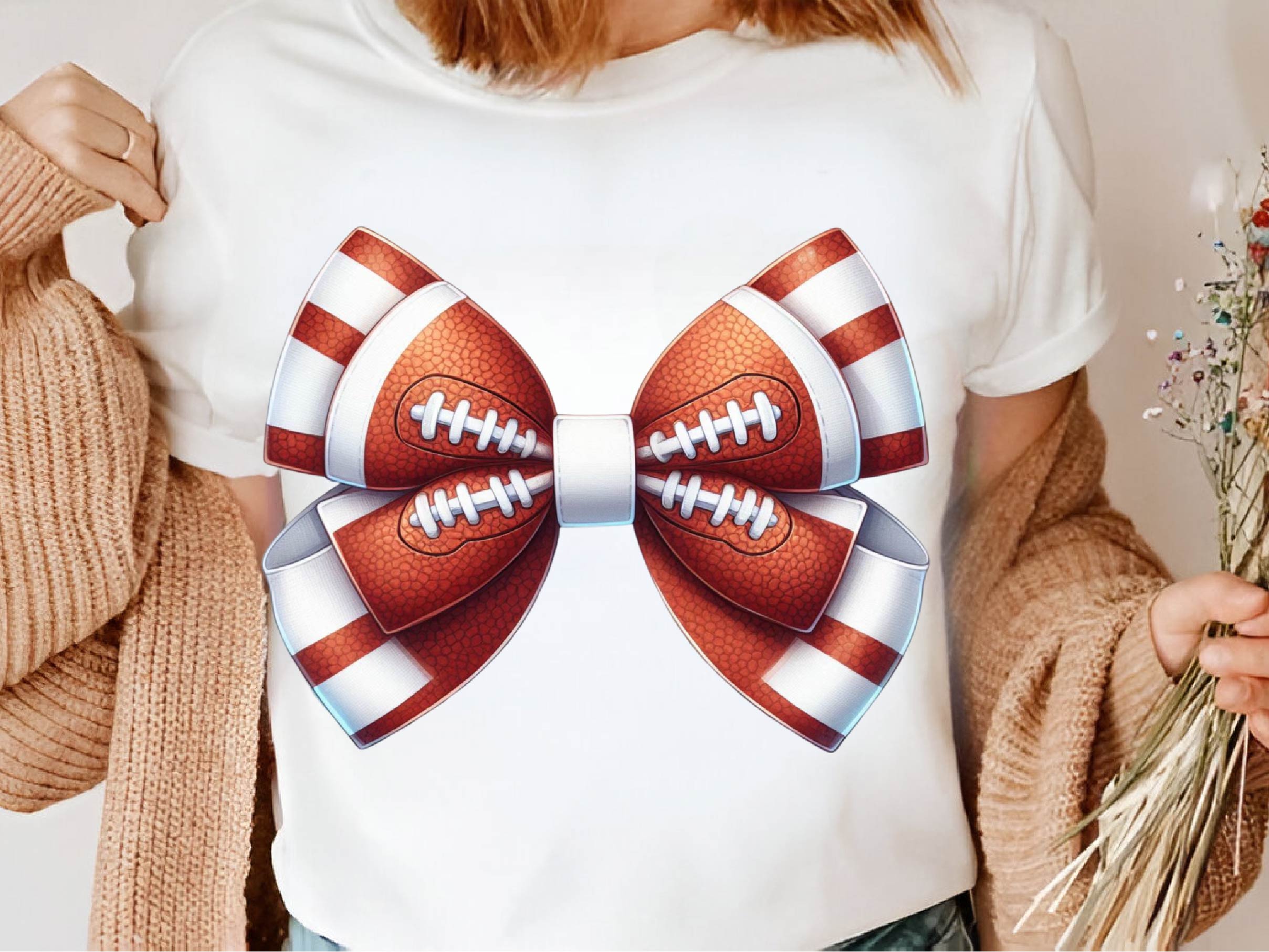 Football Coquette Bow Clipart Bundle - CraftNest - Digital Crafting and Art