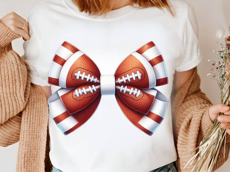 Football Coquette Bow Clipart Bundle - CraftNest - Digital Crafting and Art