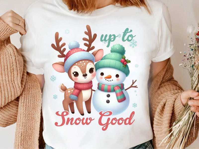 Cute Christmas Snowman Clipart Bundle 1 - CraftNest - Digital Crafting and Art