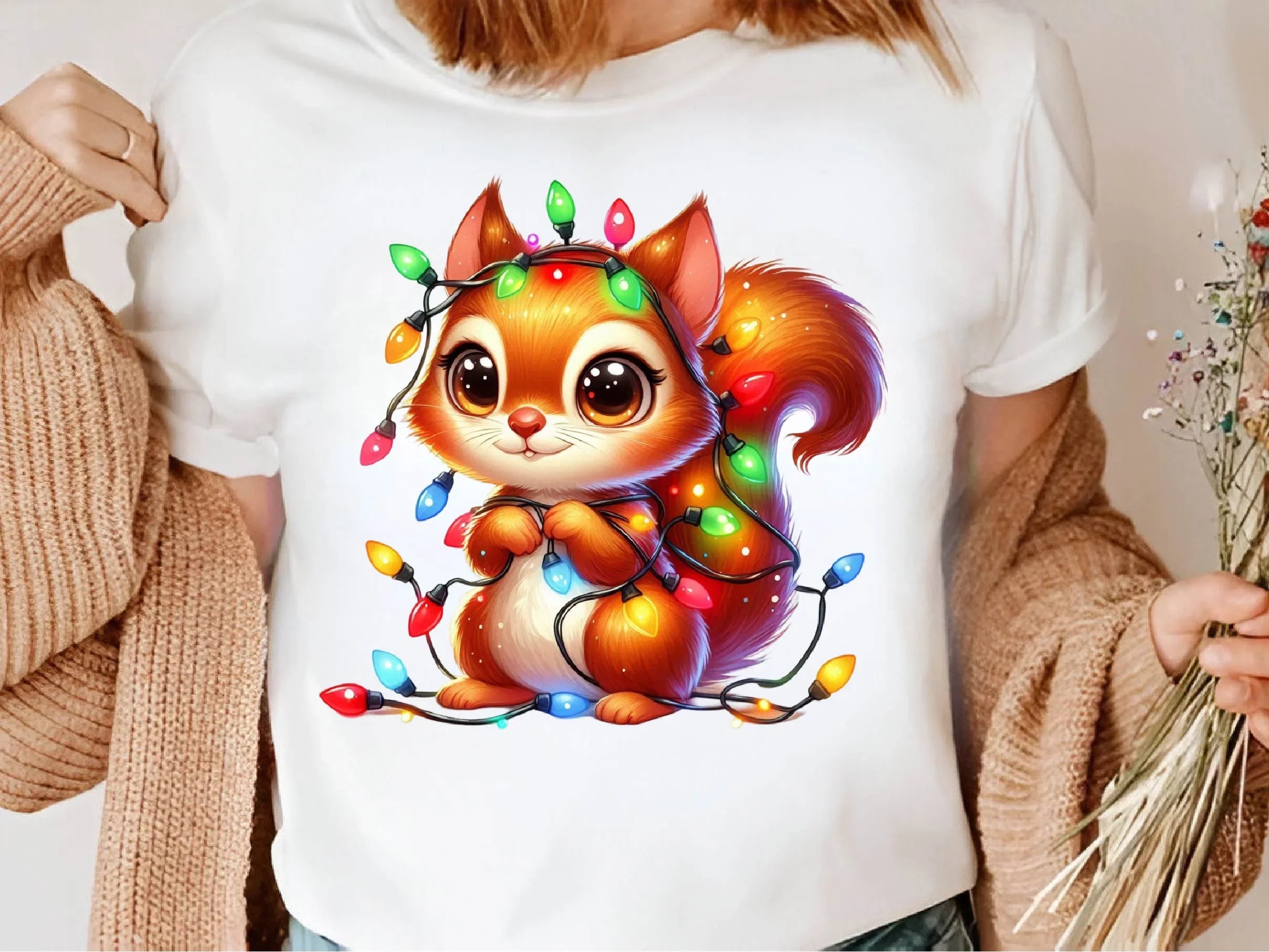 Christmas Squirrel Clipart Bundle 6 - CraftNest - Digital Crafting and Art