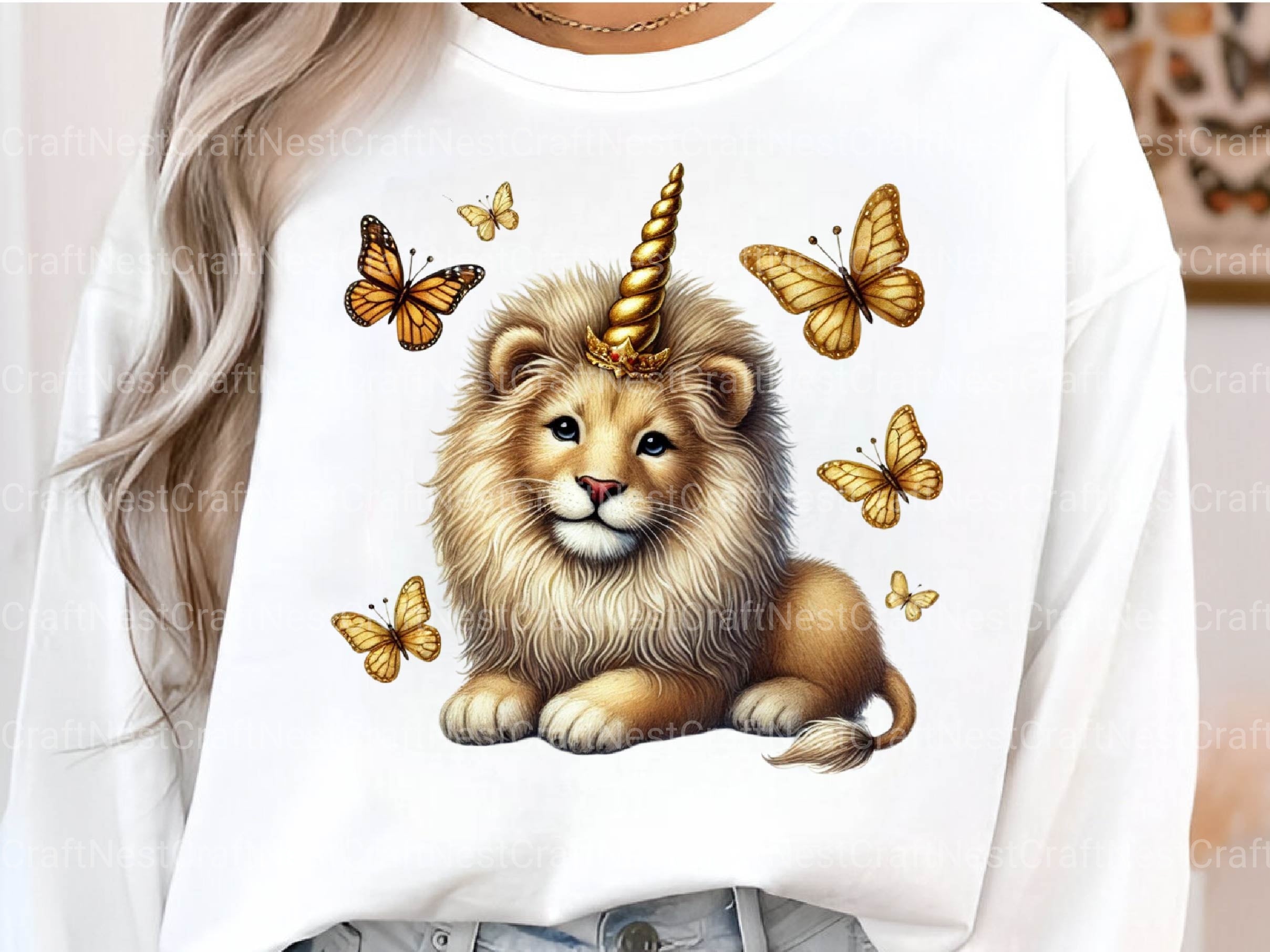 Unicorn Lion Clipart Bundle - CraftNest - Digital Crafting and Art