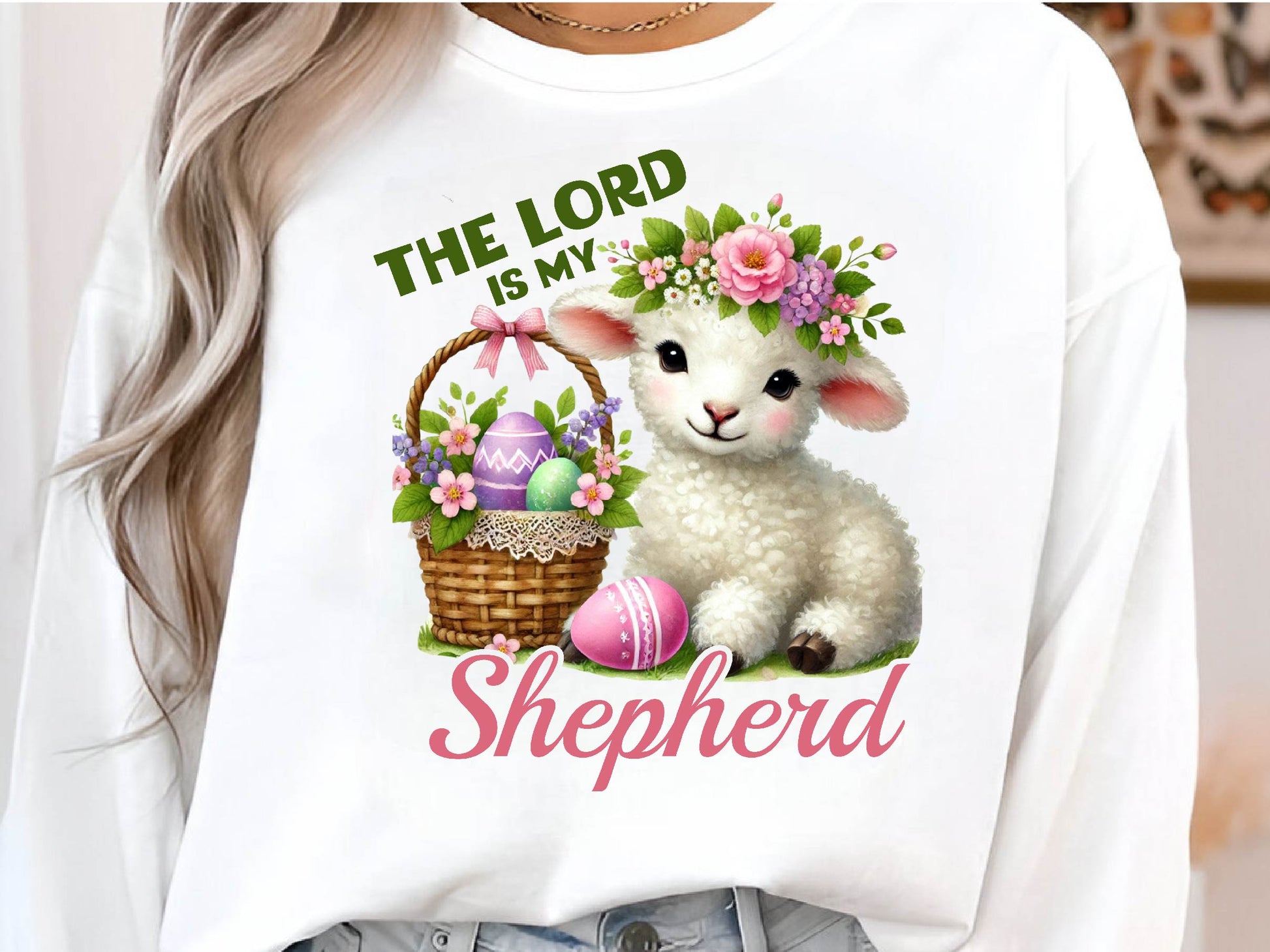 The Lord Is My Shepherd Easter Jesus Clipart Bundle - CraftNest - Digital Crafting and Art