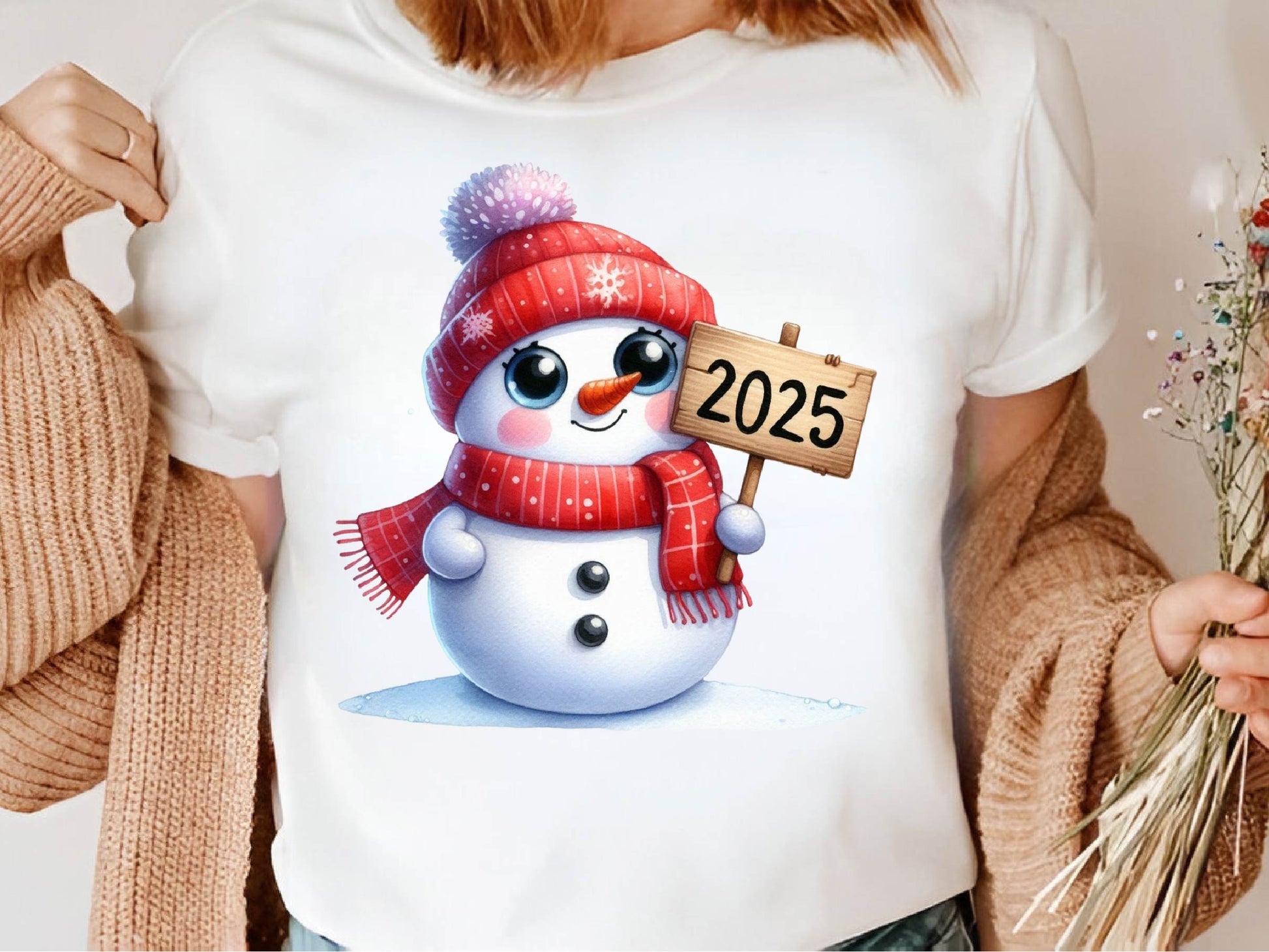 New Year Snowman Clipart Bundle 1 - CraftNest - Digital Crafting and Art