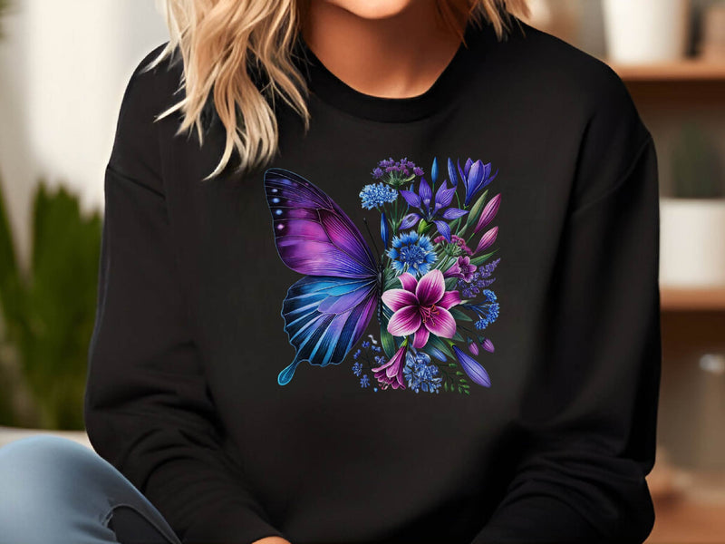 Butterfly Flowers Clipart Bundle 19 - CraftNest - Digital Crafting and Art