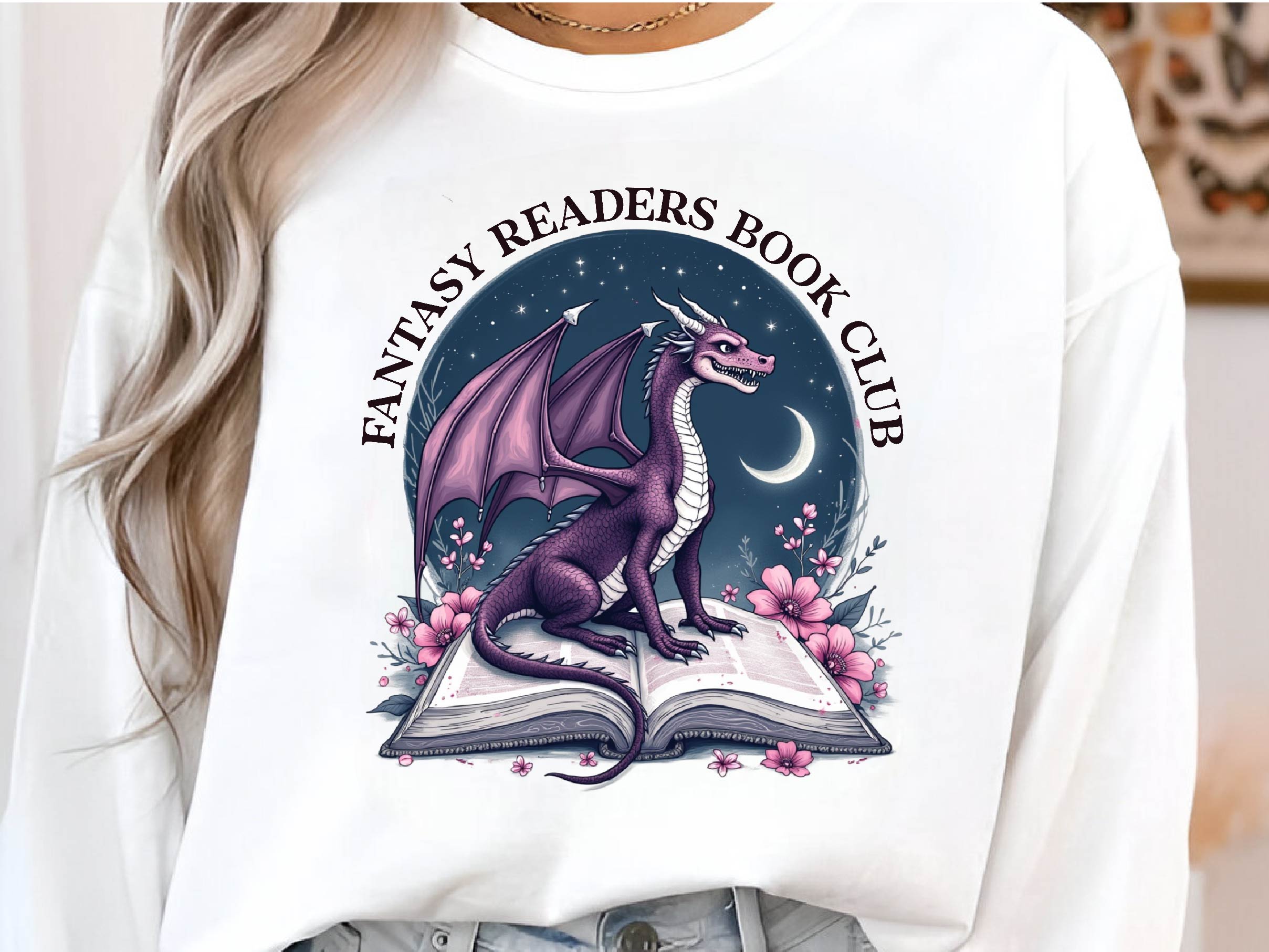 Fantasy Readers Book Club Book Reading Clipart Bundle - CraftNest - Digital Crafting and Art